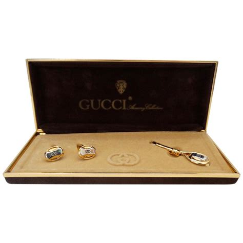 gucci tie clip sale|gucci cufflinks.